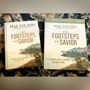 Max Lucado Book Set “ In the Footsteps of the Savior”